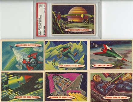 1957 Topps "Space Cards" Near Set (86/88)